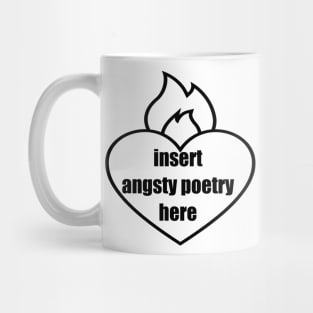 Angsty Poetry Mug